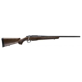Tikka JRTXA38222MT T3x Hunter Full Size 22.40" Matte Blued Fluted Threaded Barrel, Blued Drilled & Tapped Steel Receiver, Fixed Oiled Walnut Stock