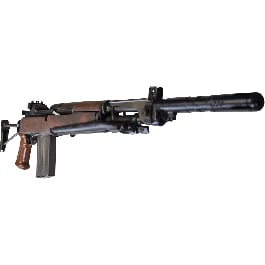 BM-59 Paratrooper <em>7</em>.62 NATO, 20rd Mag, Semi-Auto, W/ Side Fold Stock, Billet Cut Steel Receiver, Bipod, Bayonet Lug - Rare Collectors Model, By J.R.A.