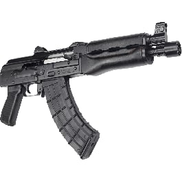 Zastava Arms ZPAP92 Semi-Automatic AK-47 Pistol 7.62x39 30rd - 1.5mm Receiver, Bulged Trunnion, Chrome-Lined Barrel - ZP92762M
