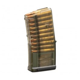 Magpul TMAG 20 AR/M4 Gen M3 20rd Magazine, Translucent Olive Drab, Compatible with AR-15/M4, 5.56 NATO/.223 Rem