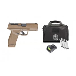 Springfield HCP9379FOSP-15-GU25 Hellcat <em>PRO</em> 3.8" 3-15rd FDE includes Crimson Trace CT-<em>1500</em> Red Dot Optic, 5 mags and dual range bag - Gear UP 2025