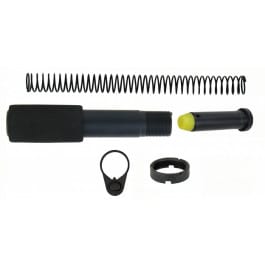 Tacfire PCC AR-15 Pistol Buffer Tube Assembly with 5.5 oz Buffer, Buffer Tube, Buffer Spring, Castle Nut, & End Plate - MAR049-PCC-A