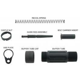 Tacfire 3.5" AR-15 Short Buffer Tube System with QD End Plate - MAR139-C