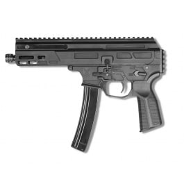 Matador Arms MAT9-K, 9mm, 5" Threaded Barrel, Semi-Auto Pistol, Roller Delayed, 30rd MP5 Magazine Compatible, Picatinny Rail Receiver - MATK-9HK-B/B