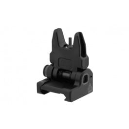UTG ACCU-SYNC Spring-Loaded AR15 Flip-up Front Sight, Black - MNT-757