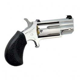 North American Arms PUGDP .22 Magnum Revolver, 1" Black Polymer Stainless - PUGDP