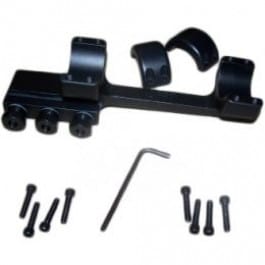 DNZ 121FPT2 Freedom Reaper <em>Scope</em> Mount/Ring <em>Combo</em> Matte Black <em>3</em>.8 Forward <em>1</em>" Tube 1913 Picatinny Rail 20 MOA Aluminum Tactical Rifle