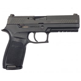 <em>Sig</em> <em>Sauer</em> <em>P32</em>0F Semi-Automatic 9mm Full Size Pistol, 4.7" Barrel, Night Sights, 1- 17 Round Mag - LEO Trade In - Used Good to Very Good Condition