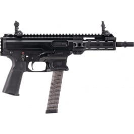 Panzer Arms ARP9, Semi Automatic 9mm Pistol, 6.5" Barrel  33rd Glock Style Magazine, MLok Handguard, Flip Up Sights, Ambidextous Controls -  PAARP9PCCB