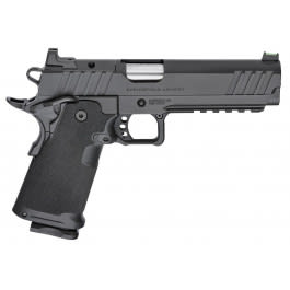 Springfield Prodigy 1911 9mm Pistol, Optic Ready, 5" Match <em>SS</em> Barrel, 1-17 + 1- 20 Rd Mag, Ambi Safety, Grip Safety, Fiber Optic Sight - PH9119AOS