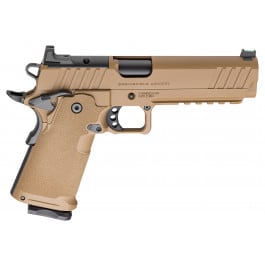 <em>Springfield</em> Prodigy 1911 9mm Pistol, Optic Ready, 5" <em>Match</em> SS Barrel, 1-17 + 1- 20 Rd Mag, Ambi Safety, Grip Safety - Coyote Brown - PH9119AOSCB