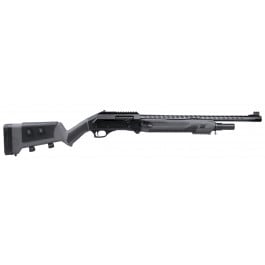 Panzer Arms FS1 PRO, Folding Semi-Auto Shotgun,18.5" Barrel, 12 Gauge, 3" Chamber, 4+1 Capacity, Mobil Chokes, Grey Polymer Furniture w/ Heat Shield, Match Saver