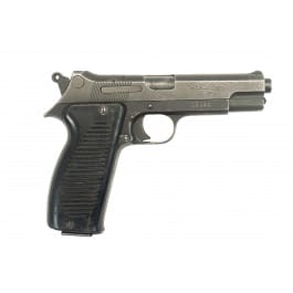 Used Surplus French MAS 50 M1950, 9MM Semi-Automatic Pistol, 4.5" Barrel, Polymer Grips, 2 - 9 Round Magazines, Holster, C&R Eligible - Good Condition