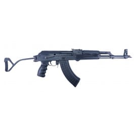 Pioneer Arms Forged Series Side Folding AK-47 Sporter Rifle, 7.62x39, S/<em>A</em>, Polymer Furniture, 2-<em>30</em> Rd Mags - POL-AK-S-FS-FT-P