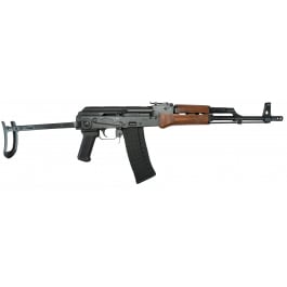 Pioneer Arms Forged Series Sporter Underfolder Semi-Automatic AK-47 Style 5.56x45mm Rifle, Wood Furniture, and 30 Round Mag - POL-AK-<em>S</em>-UF-FT-W-556