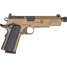 Springfield Armory 1911 Operator AOS .45 ACP 5.75" 8rd Coyote Threaded Optics-Ready POT9230CBAOS
