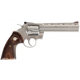 Colt Defense PYTHONSP6WFTG Python .357MAG 6" SS Adjustable Sight Walnut Green FO Revolver