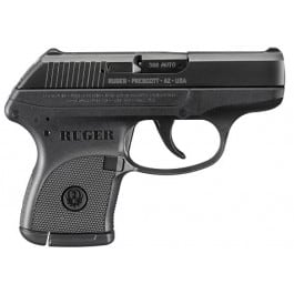 Ruger 3701 LCP  380 ACP Caliber with 2.75" Barrel, 6+1 Capacity, Black Finish Frame, Serrated Black Oxide Steel Slide & Polymer Grip