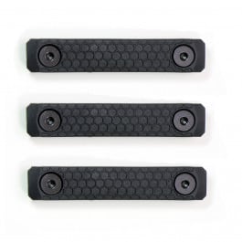 Slate <em>Black</em> Industries 2-Slot Rail MLOK Slate Panels (3-pack) <em>BLACK</em>, SG-2-BLK