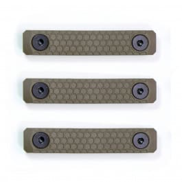 Slate <em>Black</em> Industries 2-Slot Rail MLOK Slate Panels (3-pack) FLAT DARK EARTH, SG-2-FDE