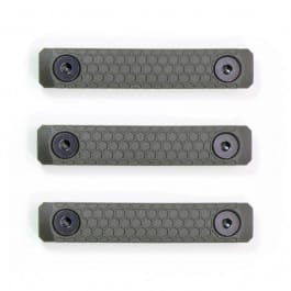 Slate <em>Black</em> Industries 2-Slot Rail MLOK Slate Panels (3-pack) OD GREEN, SG-2-ODG