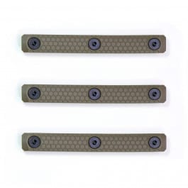 Slate <em>Black</em> Industries 3-Slot Rail MLOK Slate Panels (3-pack) FLAT DARK EARTH, SG-3-FDE