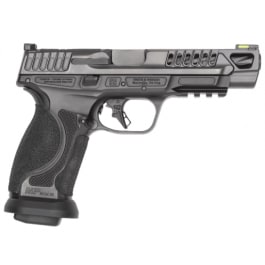 Smith & Wesson M&P9 M2.0 Competitor HD, 9mm,  5" Barrel, (4)17rd Magazines, Optics Ready, Stainless Steel Frame, HiViz Tritium/Fiber Optic Front Sight - 14069