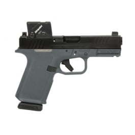 Ruger RXM COA, 9mm, Semi-Automatic Pistol, 4" Barrel, Magpul Grey Frame, 2-15rd Magpul Magazines, Co-Witness Blacked Out Sights, Aimpoint COA - 19461