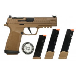 Sig Sauer P365 2A FUSE, Semi Automatic Pistol, 9MM, 4.3" Barrel, (2) 21rd & (1) 17rd magazine, Optic Ready, Coyote