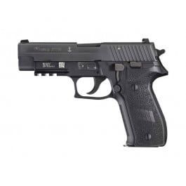 <em>Sig</em> <em>Sauer</em> <em>P22</em>6 9mm Pistol, Black Nitron Anchor Engraving 10rd - MK2510