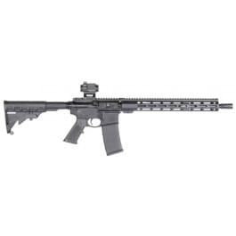 Smith & Wesson M&P15 Sport III Semi-Auto 5.56x45mm AR-15 Rifle, 16" Barrel, 15" M-LOK Handguard, Crimson Trace Optic,Rifle Bag, & (3) Magazines - 14790
