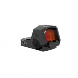 Swampfox Optics Sentinel <em>II</em> 1x20 Micro Green Dot 3 MOA Optic - Blackout Rear Sight - SNL2120-GMS