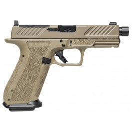 Shadow Systems <em>XR920</em> Combat Optic Ready Semi-Automatic 9mm Pistol, 5.5" Thread Barrel, 17+1 Capacity - FDE - SS-3016