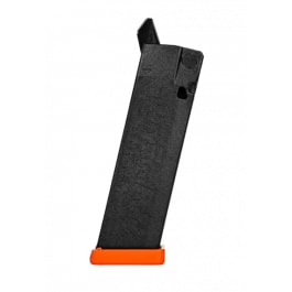 DryFireMag for Sig Sauer P320, Training Magazine, Blaze Orange Base Plate - D-P9-RET