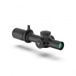 Swampfox Optics Tomahawk II 1-4x24 SFP Variable Optic, Green BDC Reticle - THK14241-GB