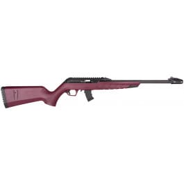 Derya Arms TM22 Standard, .22 LR, 18" Barrel, 10rd Magazine, Semi-Automatic Rifle, 1913 Top Rail, Black Cherry -TM22STANBC18