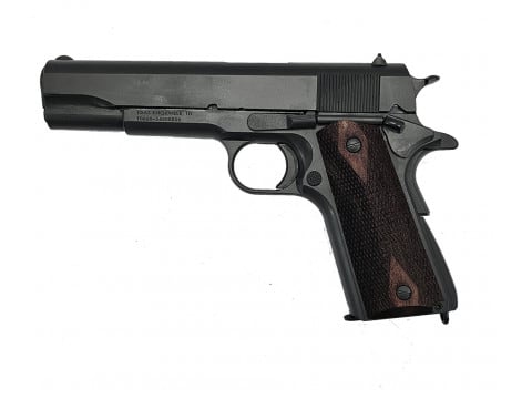 Tisas 1911 Government 45 ACP 5 quot 7 1 Parkerized Finish w/ Wood Grips