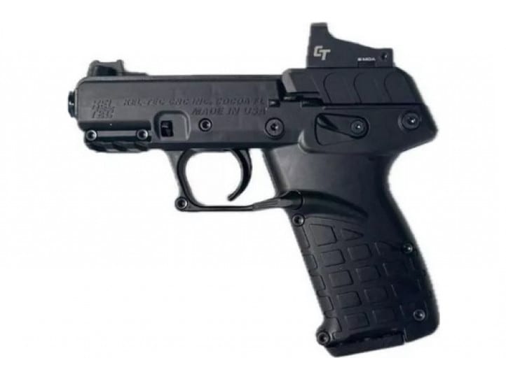 thumbnail image 2 of Belt Side Holster For Kel-Tec PF-9 With Crimson Trace Laserguard | OWB Right/Left Hand Carry 2 of 13