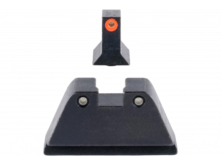Trijicon GL201C601134 Suppressor/Optic Height Sights-Glock