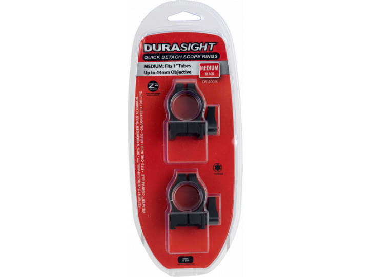CVA DA400B Scope Rings Quick Release Medium Black