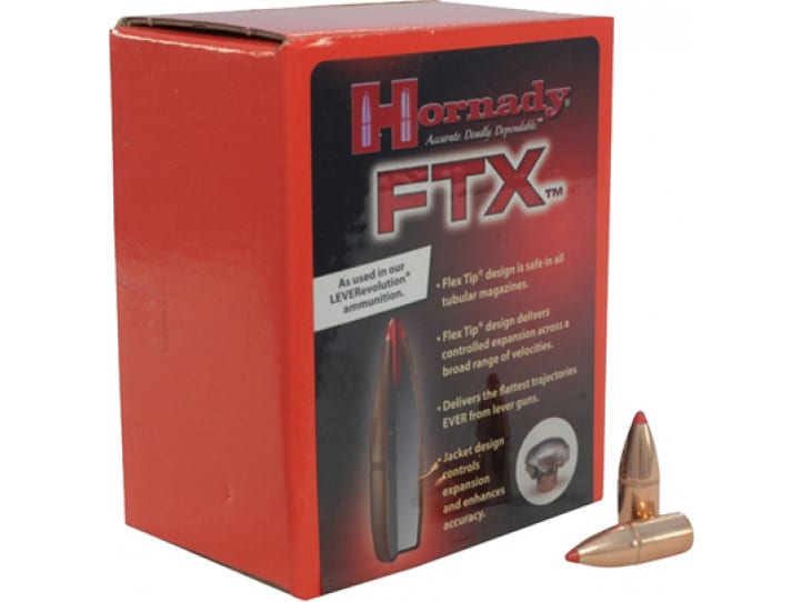 Hornady 3415 FTX Rifle 348 Caliber .348 200 GR Flex Tip Expanding 100