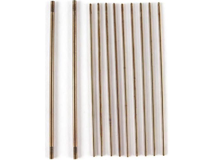 SilencerCo AC836 Salvo 12 Rod Kit Universal 6" 174 Stainless Steel