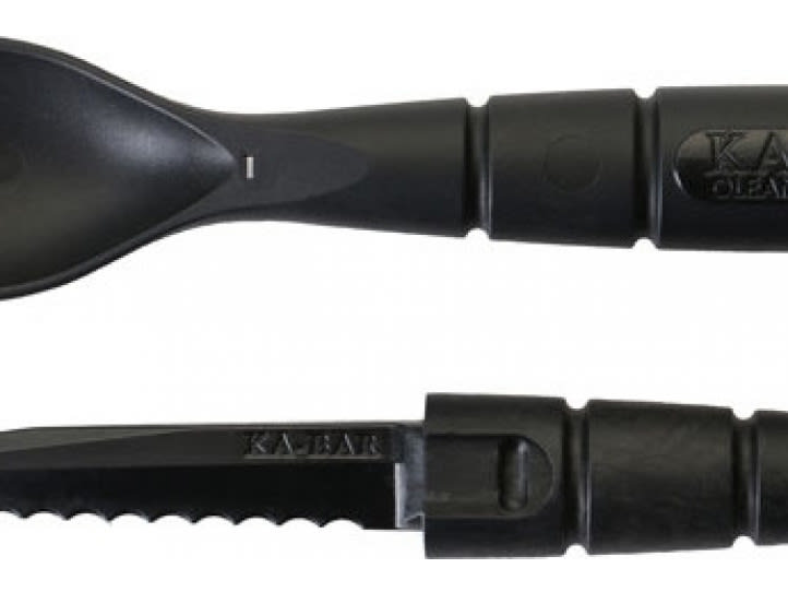 KA-BAR Kit Campo 3 Pezzi: SPORK + Coltello 9909MIL - Spedizione Veloce