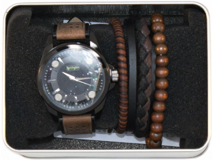 Remington Electra Quartzarama Men's Stainless Steel Date Wrist Watch | eBay