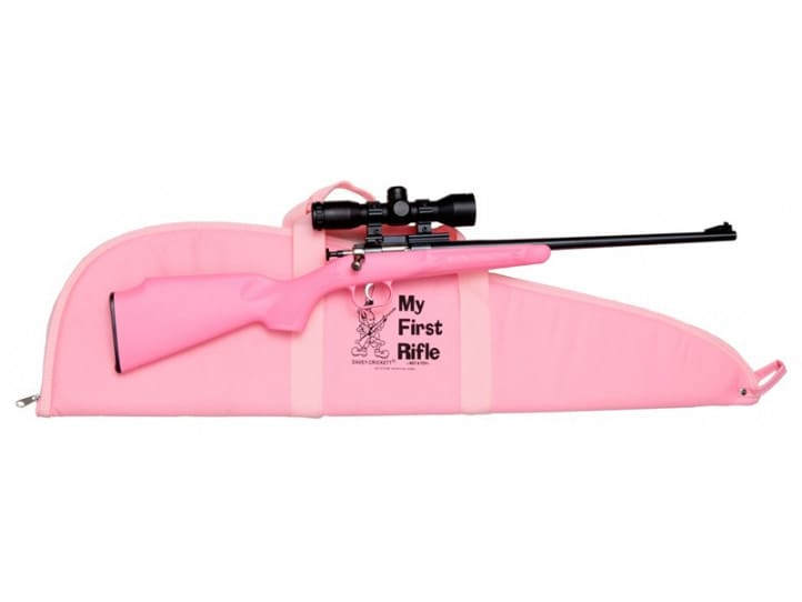 pink 22 rifle cricket