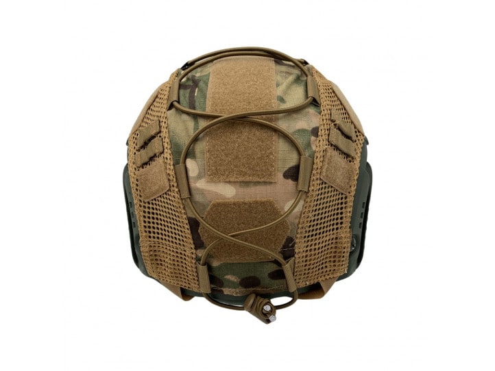 Guard Dog Body Armor FAST Level 3a Ballistic Helmet Universal Fit OD Green W/ Multicam Cover