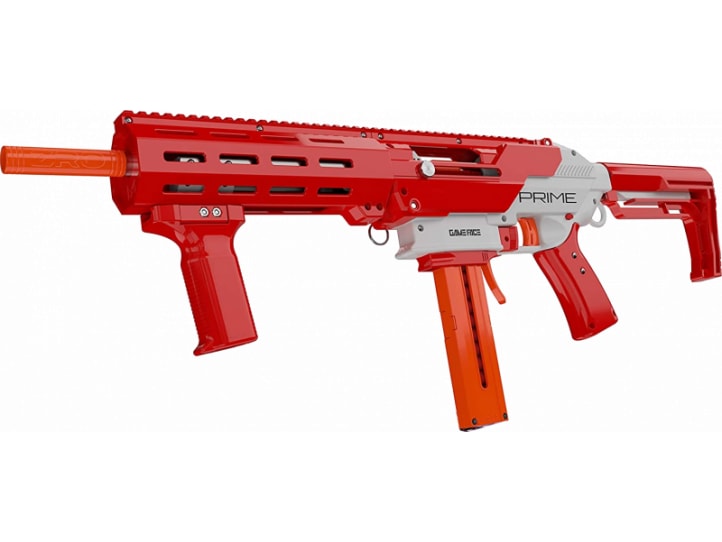 Game Face Prime Gfjbr Spring-powered Foam Dart Blaster Red for sale online 