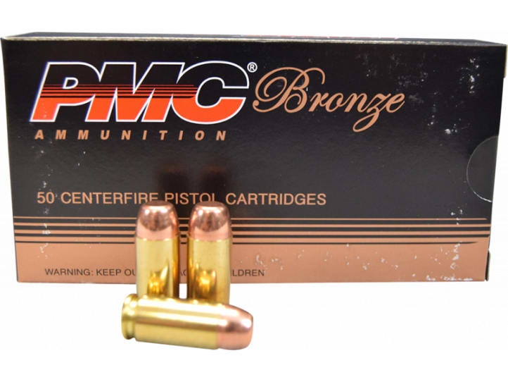 PMC 40E Bronze 40 Smith & Wesson 180 GR Full Metal Jacket Flat Point