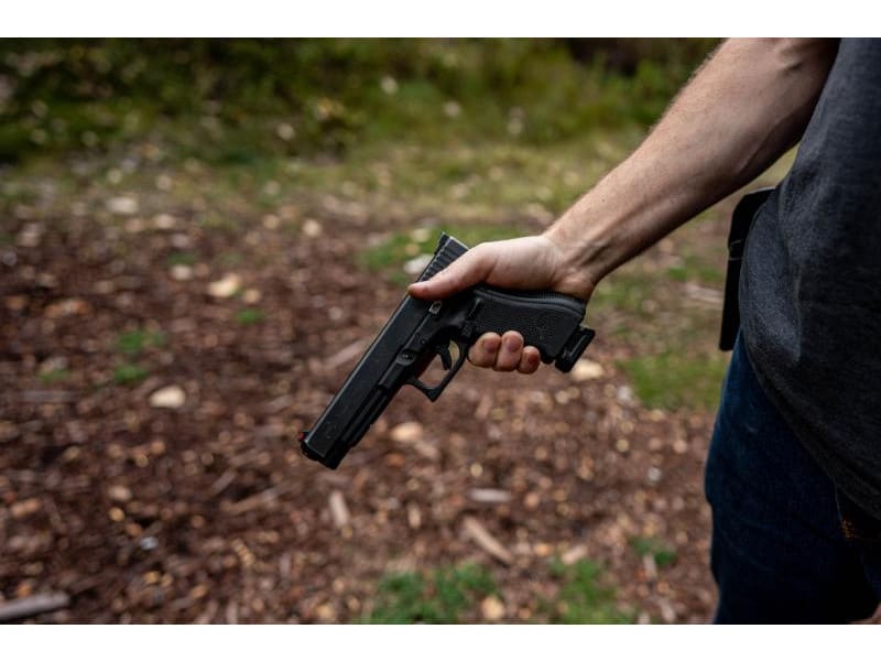 Shield Arms DS20 Glock-Compatible 9mm 20rd Steel Magazine, Flush Fit, For Glock 17 Pistols