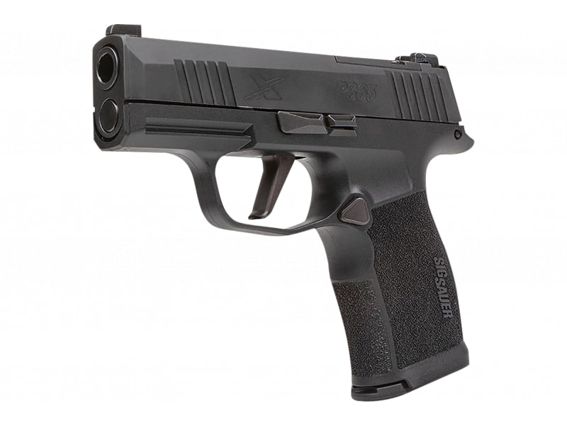 Sig Sauer 365XL9BXR3PMS10 P365 XL *MA Compliant 10+1 3.70" Black Barrel, Black Nitron Optic Ready/Serrated SS Slide, Black SS Frame w/Beavertail & Black Polymer Grips